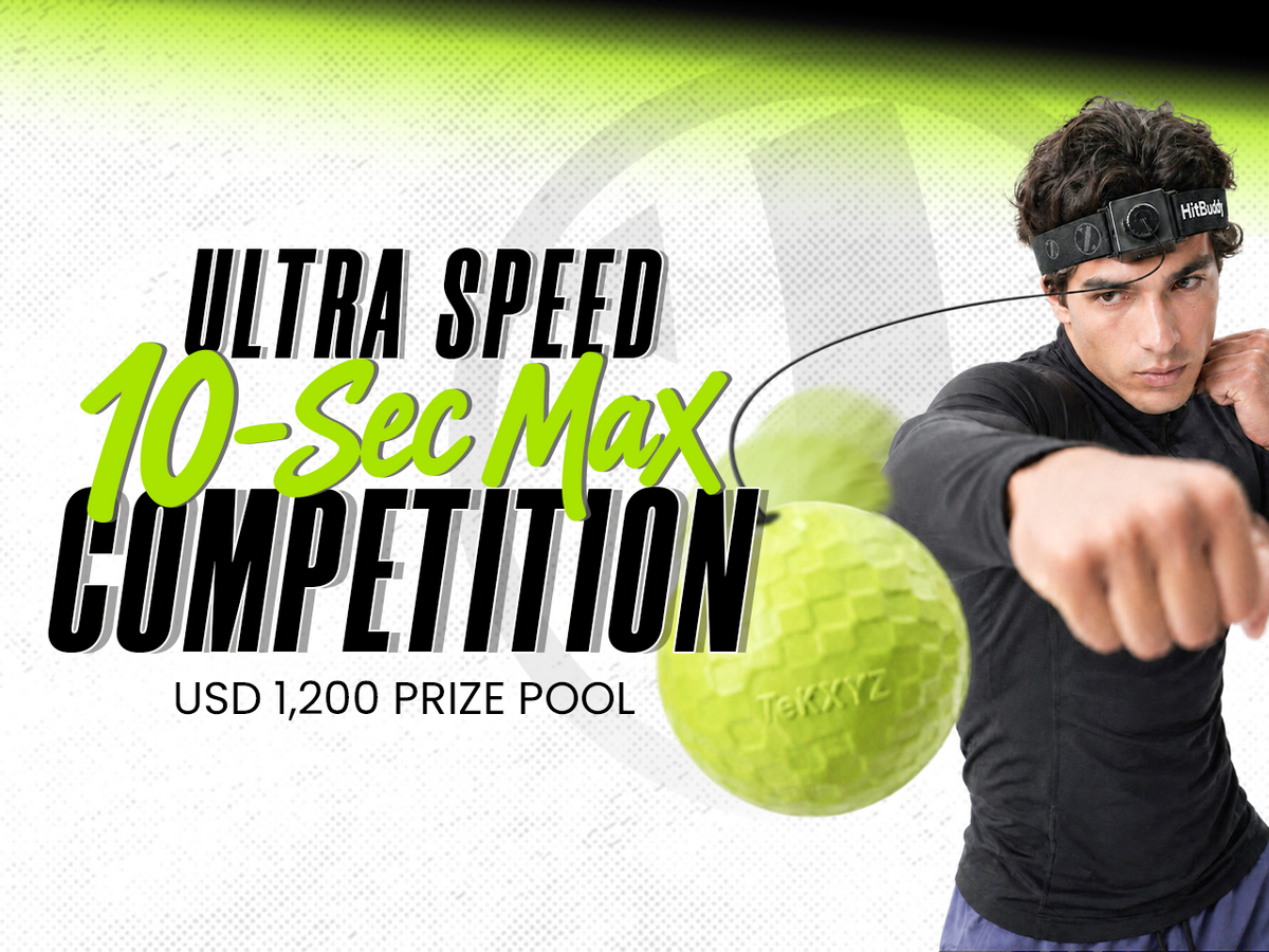 TekXYZ Boxing Reflex Ball 10 SEC MAX Competition | Win a Share of $1,200