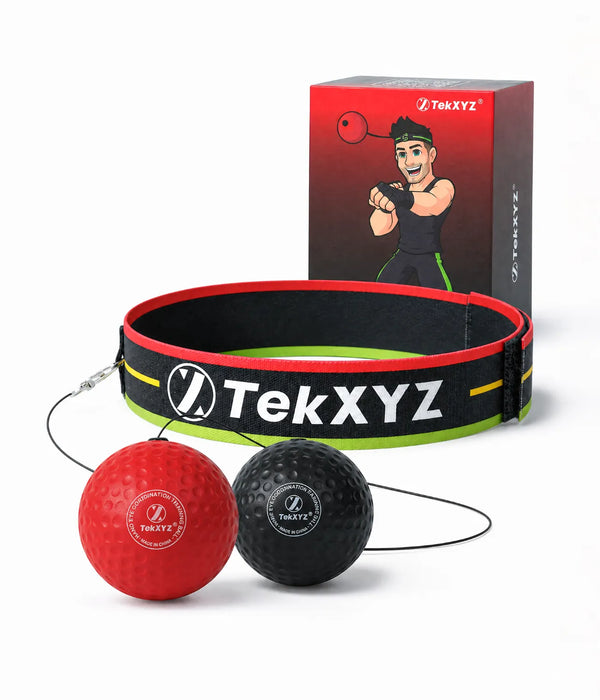 TekXYZ Boxing Reflex Ball - 2 Difficulty Levels