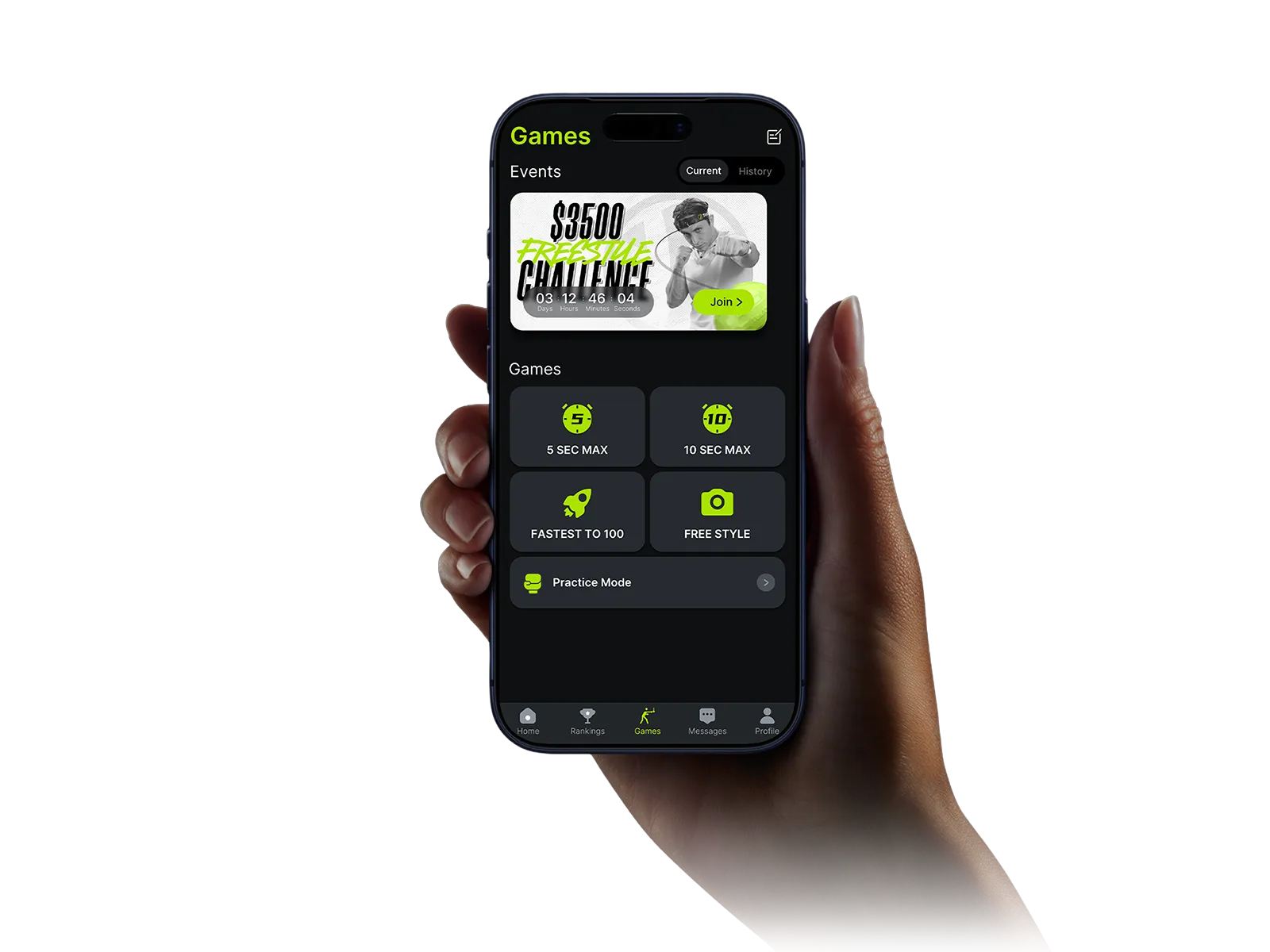 Games Page in TekXYZ App