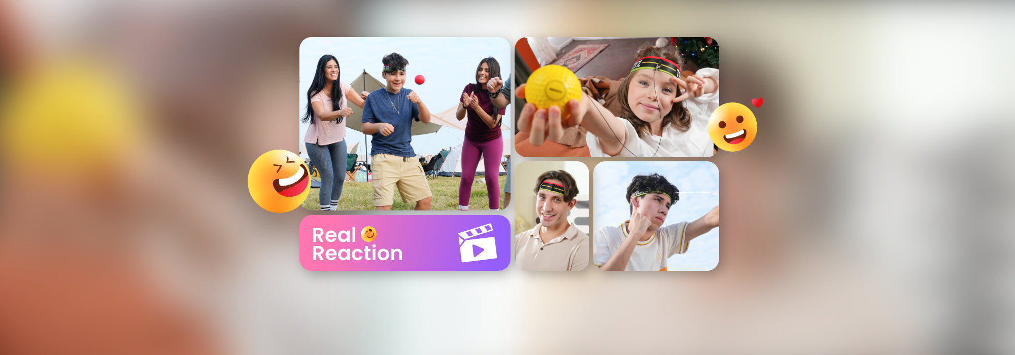 Real Reactions, Real Fun.